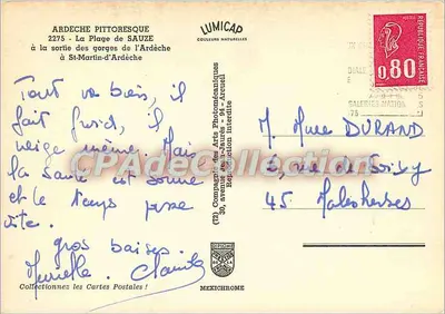 Plaża Sauze — Pittoreska Ardecha — Lumicap — Rewers