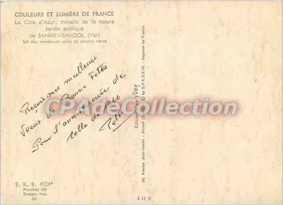 Jardin exotique — Sanary-sur-Mer (Var) — Édition Jean-Jamès — Reverso