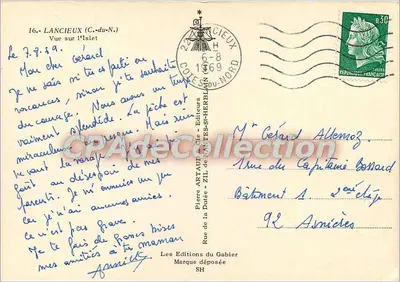 Vista sobre o Islet — Lancieux (C.-du-N.) — Edições Artaud — Verso