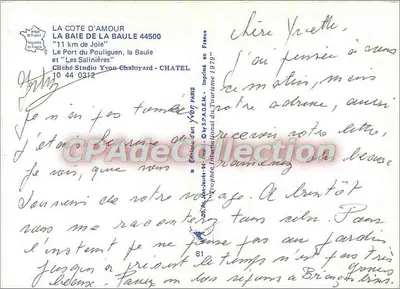La Bahía de La Baule — vista aérea — Cliché Studio Yvon-Chaloyard — Reverso