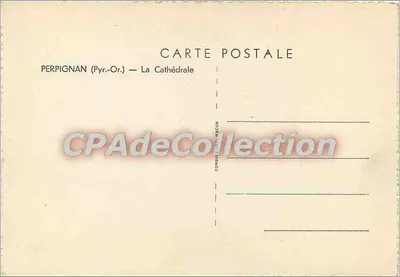Perpignan — La Catedral — Editor Combet-Macon — Reverso