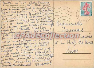 Vista do lago Léman — Montreux — editor não visível — Verso
