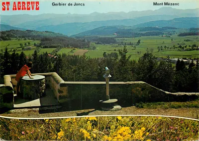 Saint-Agrève — Vista panorâmica — Éditions J. Céard