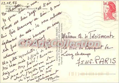 Les COURSES — Deauville — Wydawca Emy — Rewers