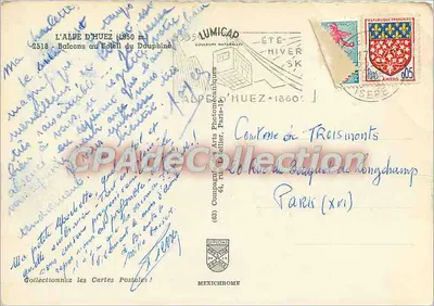 Альпы д'Оез (1950 м) — Балконы Солнца Даффины — издатель LUMICAD — Оборотная сторона