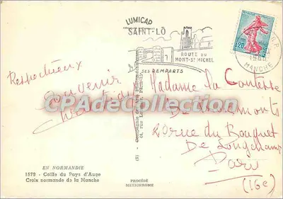Jovem mulher com coifinha normanda — Cruz normanda da Mancha — editora IRIS — Verso