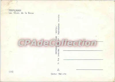 Perpignan — Los Bastiones de la Basse — Ediciones Estel — Reverso