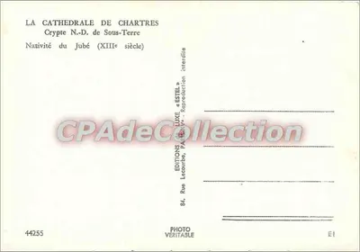 Narodziny Chrystusa — Krypta NMP pod ziemią — Wydawnictwo LUXE ESTEL — Rewers