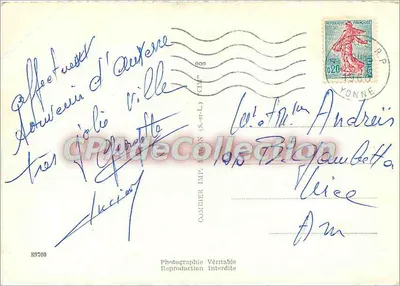 Pequena história de Lionne — Auxerre, Avallon, Tonnerre, Sens — Editor Cim — Verso