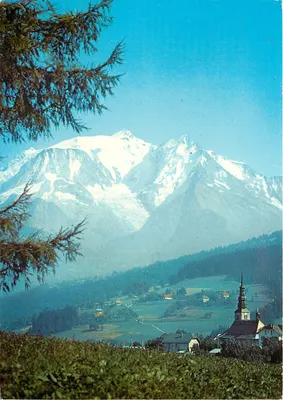 Mont Blanc — Małe wioski z Savoie — seria 56 Edycja Francja Kolor