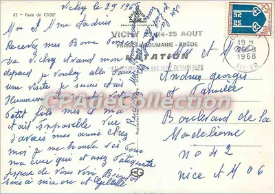 Vichy — Widoki miasta — Wydawnictwo Kolorów Naturalnych — Rewers