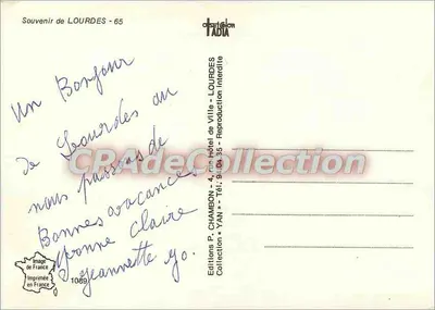 Lourdes — recordações, amizades, pensamentos — Edições TADIA — Verso