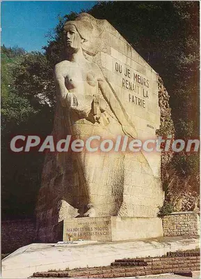 Monumento dos Maquis do Ain — A Estrada Branca — Cerdon — Escultor Charles Machet