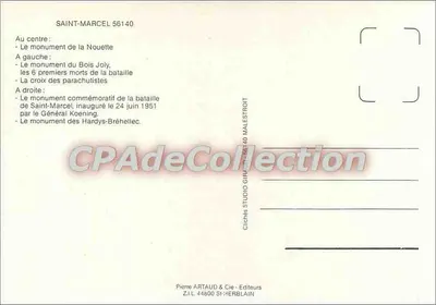 Schlacht von Saint-Marcel — Gedenkmonument — Pierre ARTAUD & Cie, Saint-Herblain — Rückseite