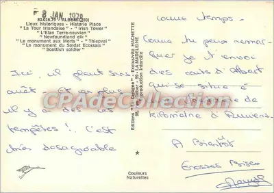 Albert — Lembrete do Passado — Edições HACHETTE — Verso