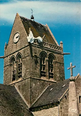 Igreja de Sainte-Mère-Église — editor Emy, número de série não visível
