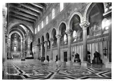 Monreale — Interior do Duomo — VERA FOTO GRAFIA