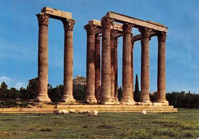 Atenas — Templo de Apolo (ou Júpiter Olímpico) — Krüger 985/5