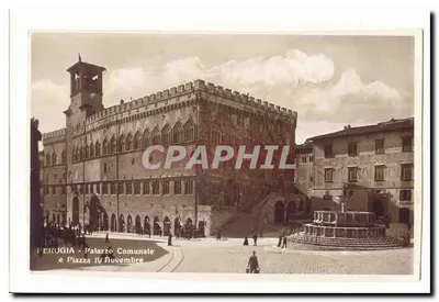 Perugia - Palazzo Comunale e Piazza IV Novembre
