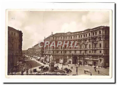 Nápoles - Piazza Nicola Amore e Corso Umberto — editor Gennaro Capasso