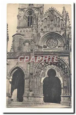 Esculturas da Fachada da Torre da Igreja — Vézelay — M. Salis, Editor