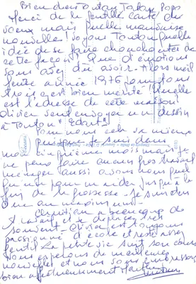 Zasnieżony wioska alpejski — chałupy i ścieżka w Alpach — wydawca 'Riproduzione in Italia - Imp. D'Ville - Printed in Italy' i n° 4840 — Rewers