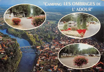 Camping Les Ombrages de l'Adour — Aire-sur-l'Adour (40) — éditeur MOPY