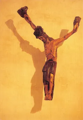 Cristo da Capela de Bois d'Olivier — escultura em madeira — editor Editions G.A.L. n°89-31