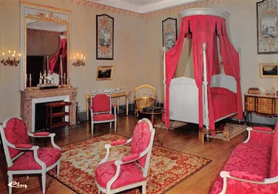 Castelo de Chambonas — Quarto de Luís XVI — editor CIM