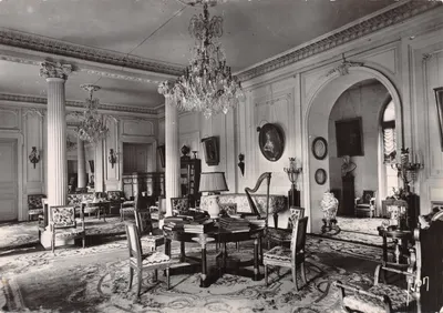 Castelo de Valençay (Indre) — O Grande Salão — Edições d'Art Martel, Paris