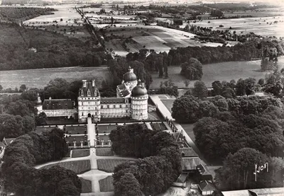 Castelo de Valençay — vista aérea — Éditions Valençay