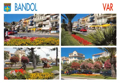 Bandol — vista da promenade do quai de Gaulle — Éditions Guy Borens