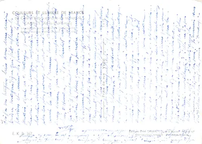 Cannes — Ogród Croisette — Éditions d'Art YVON — Rewers
