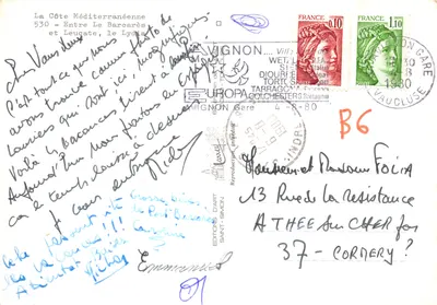 O Lydia — navio de cruzeiro — Edições DART-SIMON — Verso