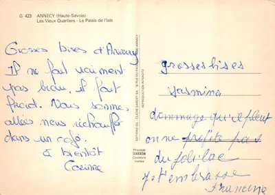 Annecy — Pałac na Wyspie — Wydawnictwo Gil — Rewers