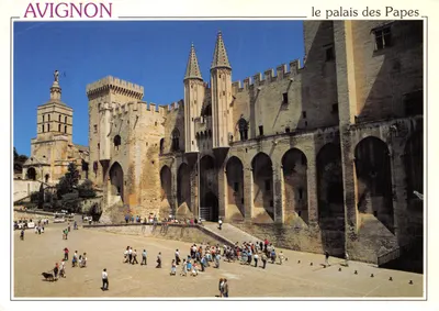 Avignon — o palácio dos Papas — Éditions du Boumian, Monaco
