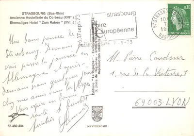 Strasburg — Dziedziniec Sokoła — wydawca IRIS — Rewers