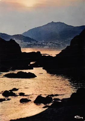 Ajaccio — vista de Porticcio — editor Combier Imprimeur Mâcon