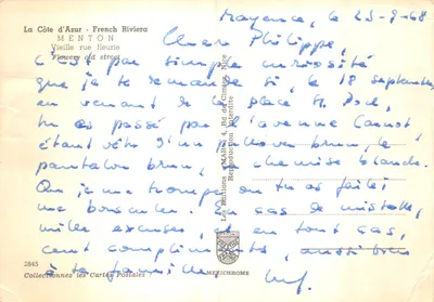 Menton — rua florida — editor IRIS — Verso