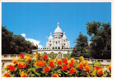 Sacre-Cœur de Montmartre — basilique vue depuis les jardins — éditeur Yvon, n° 36 75 0620