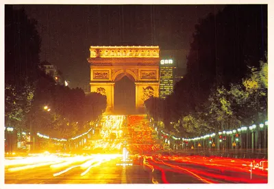 Arco do Triunfo — Champs-Élysées — Edições Yvon