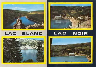 Lac Blanc e Lac Noir — As Vosgas Pitorescas — Edições 'La Cigogne'