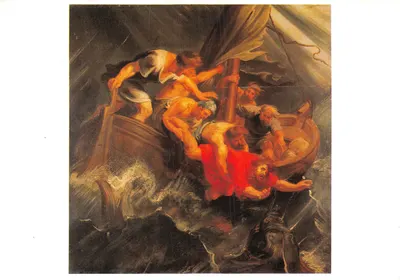 Jonas lançado ao mar — pintura de Petrus Paulus Rubens (1577-1640) — Éditions des musées nationaux, PR. 1651