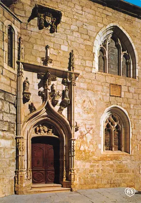 Rocamadour (Lot) — Portal da Capela Nossa Senhora — S.A. Cartes Postales APA-POUX-ALBI