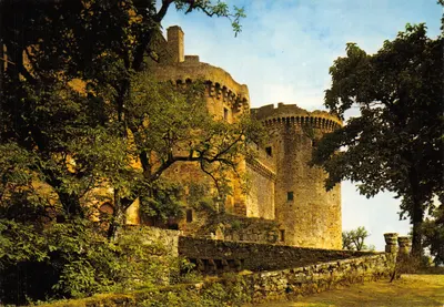 Castelo de Castelnaud (Lot) — ruína medieval no encontro das rios Cère e Dordogne — editor ARTAUD & Cie - ST-HERBLAIN