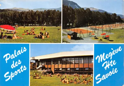 Palácio dos Esportes — Megève Haute-Savoie — editor Séditions France Coulée
