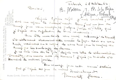 Les treize heures du duc de Berry — les foins. Le Palais et la Sainte-Chapelle — École Française, XVᵉ siècle. Imprimé sur la carte : LES ÉDITIONS NON LISPARE. N° 6368 — पीछे
