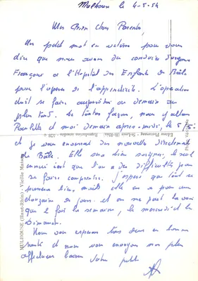 Mulhouse - Pałac Miejski — wydawca Photo Véritable — Rewers