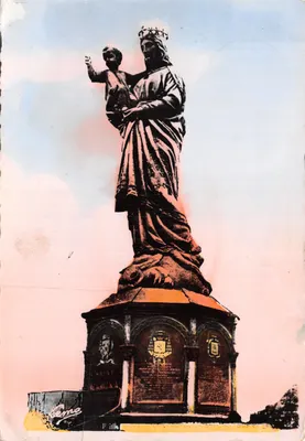 Le Puy-en-Velay — Estátua colossal de Nossa Senhora da França — Edição MARGERON