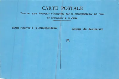 Danse d'amour — scène de bal — éditeur non visible — Verso